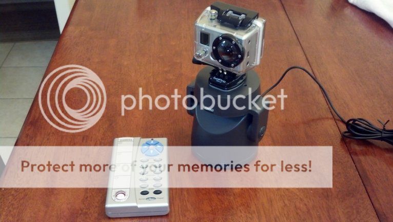 GoPro+Pan+and+Tilt Easy Pan/Tilt mount for GoPro cameras - GoPro Forum, Classifieds and ...