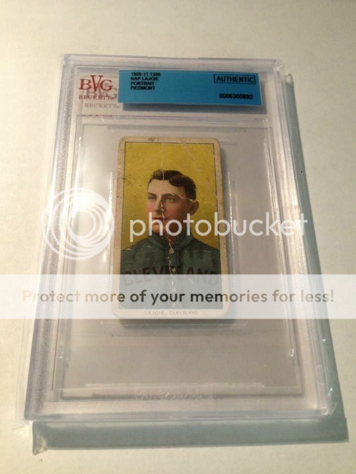 Rookie Card Upgrade 190911 t206 Nap Lajoie