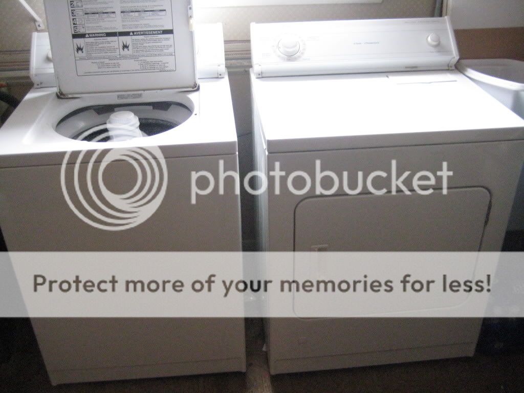 Whirlpool Washer And Gas Dryer, 10 Years Old Photo by yardsalekim09