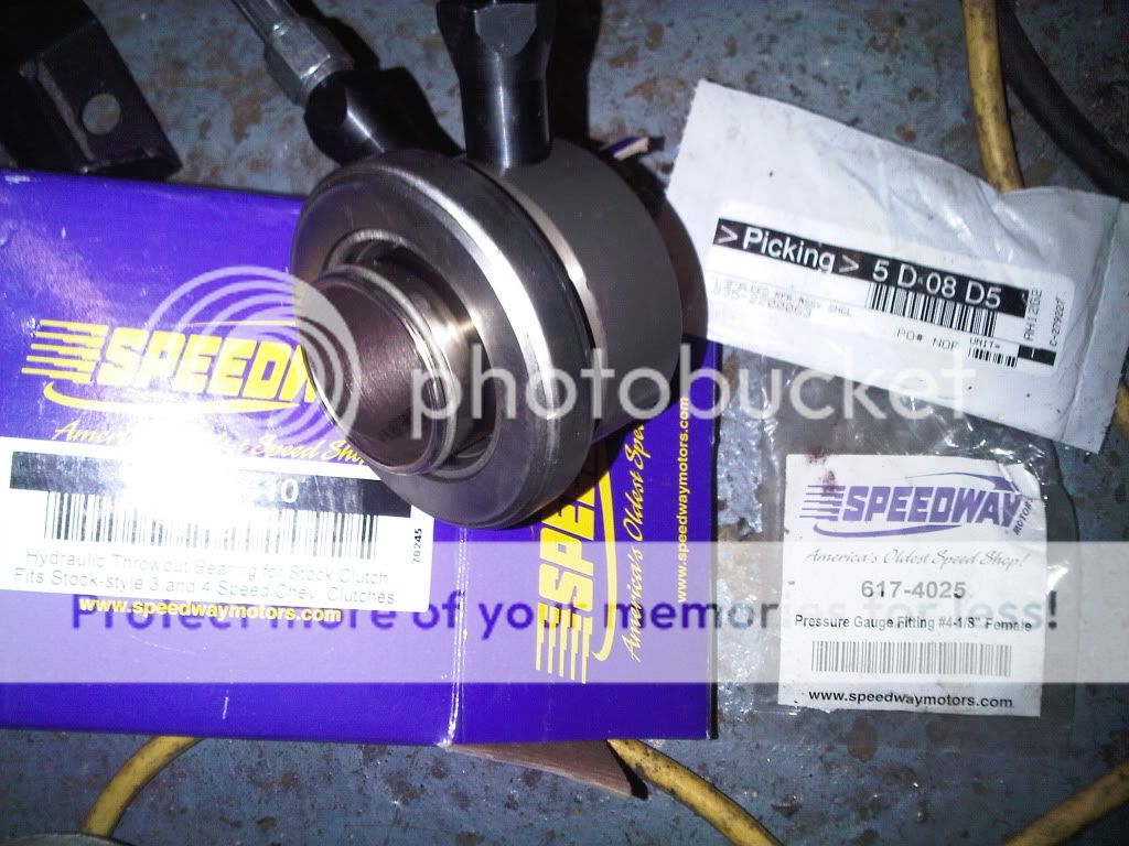 Hydraulic throwout bearing clearance issue Rods 'n' Sods UK Hot Rod